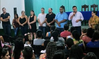 Realizada aula inaugural de cursos profissionalizantes ofertados pela prefeitura
