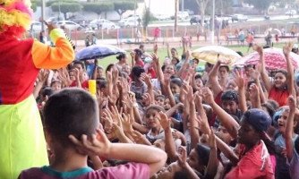 Mais de duas mil crianças participaram de festa realizada pela Prefeitura e parceiros