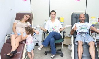 Campanha de doação de sangue  foi realizada em Araputanga