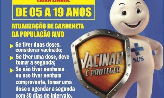 Vacinar é proteger.