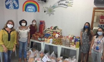 Juíza entrega à Prefeitura de Mirassol alimentos para famílias em situação de vulnerabilidade