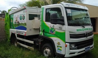 Indiavaí será contemplado com caminhão coletor compactador de lixo
