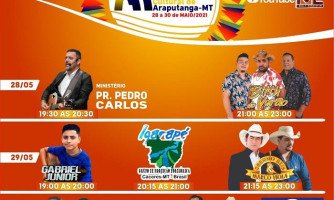 Mostra Cultural de Araputanga reúne vários artistas neste final de semana