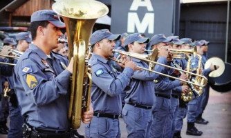 Sucesso em todo o país, Corpo Musical da PM estará em Araputanga neste domingo