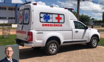 Emenda de Avallone permite compra de ambulância para atender zona rural de Cáceres