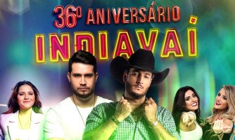 Shows nacionais celebram o aniversário de Indiavaí a partir desta sexta-feira, dia 27