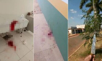 Homem diz que fez justiça ao invadir posto de saude, esfaquear médica e matar agente; veja vídeo