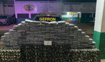 Gefron apreende mais de R$ 4 mi em cloridrato de cocaína na fronteira