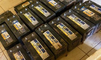 Baterias de caminhão furtadas são recuperadas pela polícia em Mirassol d'Oeste