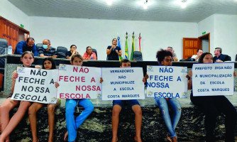 Audiência Pública discute fechamento da Escola Dr. Joaquim Augusto da Costa Marques em Araputanga