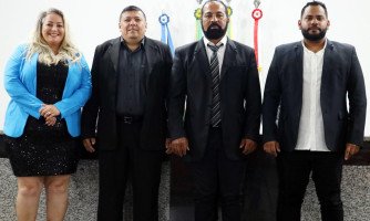 Eleita a nova Mesa Diretora da Câmara Municipal de Araputanga para o biênio 2023-2024
