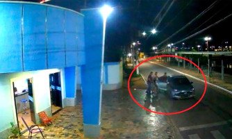 Homem que se deslocou de Cáceres para Várzea Grande é sequestrado na porta de hotel: veja vídeo