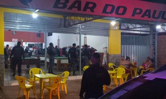 Ação conjunta realiza fiscalização de trânsito e abordagem em bares no interior de Mato Grosso