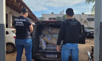 Mais de 800 kg de drogas são incineradas pela PC em Quatro Marcos