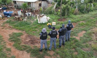 Homem é morto pela PM e comparsa é preso em confronto na região Oeste de Mato Grosso