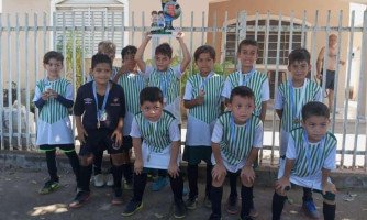 Sub-8 de Indiavaí sagra-se campeã da Copa Bom de Bola, Bom de Escola