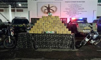 Gefron prende trio com carga de R$ 3 milhões em cocaína