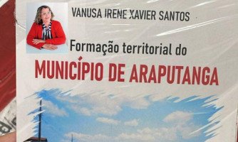 Professora lançará livro sobre a Formação Territorial de Araputanga
