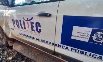 Homem é encontrado morto enrolado em cobertor em área de garimpo em Mato Grosso