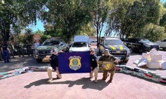 Homem é preso com mais de 279 kg de drogas em Fiat Strada que saiu de Quatro Marcos
