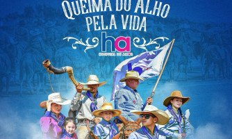 Cavalgada e Queima do Alho abrem o 1º Rodeio pela Vida em Araputanga