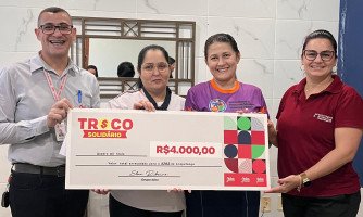 Grupo Juba repassa R$ 23 mil às APAEs por meio da Campanha Troco Solidário