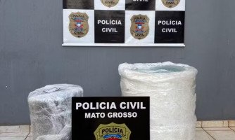 Traficantes são presos ao tentar enviar cocaína em máquina de lavar por transportadora em MT