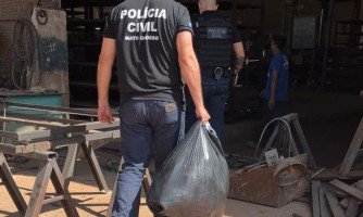 Drogas apreendidas na região de Araputanga são incineradas pela Polícia Civil