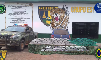 Motorista é preso com mais de 200 kg de drogas em região de fronteira em MT