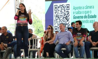 Governador Mauro Mendes anuncia novas obras em Glória d’Oeste e Porto Esperidião