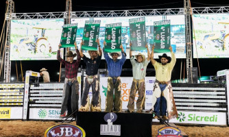 Competidor de Araputanga garante 5º lugar e prêmio de R$ 4 mil no Rodeio Cutiano da 58ª Expoagro, em Cuiabá