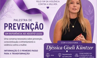Mirassol do Oeste promove palestra sobre prevenção à violência contra a mulher
