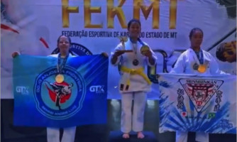 Mirassol d’Oeste conquista 27 medalhas na 2ª Fase da Copa Mato Grosso de Karatê
