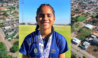 Atleta de Araputanga conquista ouro e se torna uma das mais rápidas do Brasil