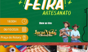 Feira de Artesanato promete movimentar a Praça do Rotary em Mirassol d’Oeste
