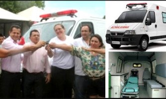 Governo de Mirassol D´Oeste adquire ambulância nova com recursos da Campanha IPTU Premiado 2013