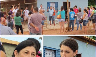 Famílias firmam acordo para conclusão de casas do Residencial Dauri Riva em Araputanga