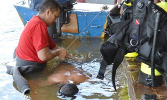 Localizado corpo de jovem vítima de afogamento no Lago Azul em Araputanga