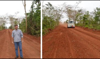 Prefeitura intensifica trabalhos de manutenção em estradas rurais