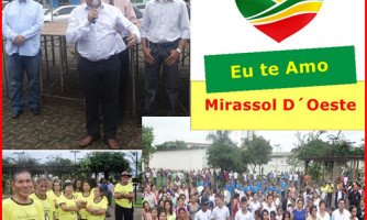 Emancipação Política é comemorado em Mirassol D´Oeste com direito a Parabéns a você