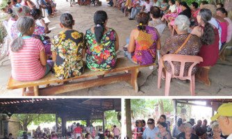 Social de Indiavaí promove encontro e almoço entre idosos