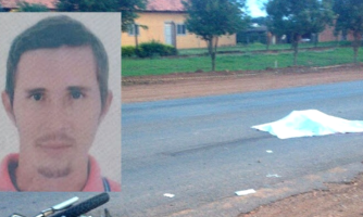 Motociclista atropela pedestre, cai e morre atropelado por veículo na MT-175