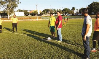 Prefeito Joel Marins participa da abertura da 19ª Copa Marcio Mendes de Futebol