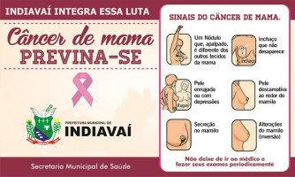 CÂNCER DE MANA - Indiavaí integra essa luta