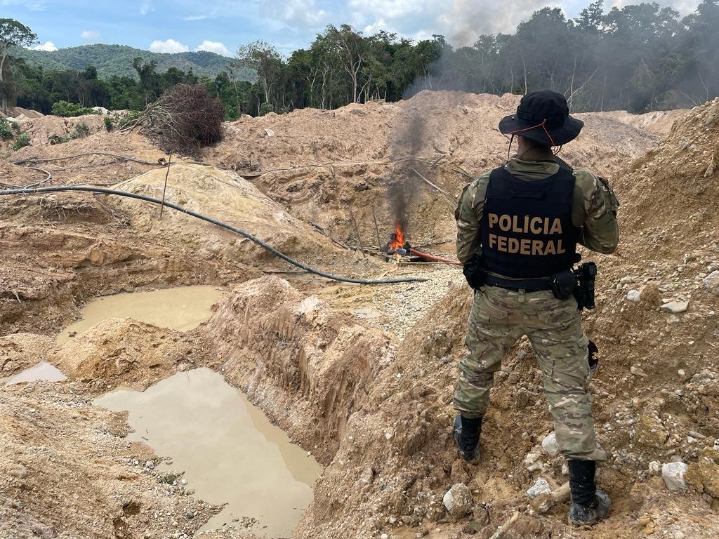 Polícia Federal fecha garimpo ilegal em terra indígena próximo a Pontes ...